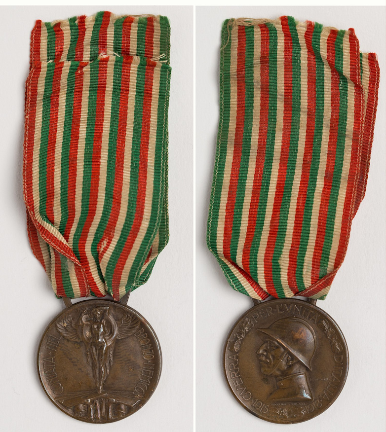 medaglia commemorativa della guerra italo-austriaca 1915-1918