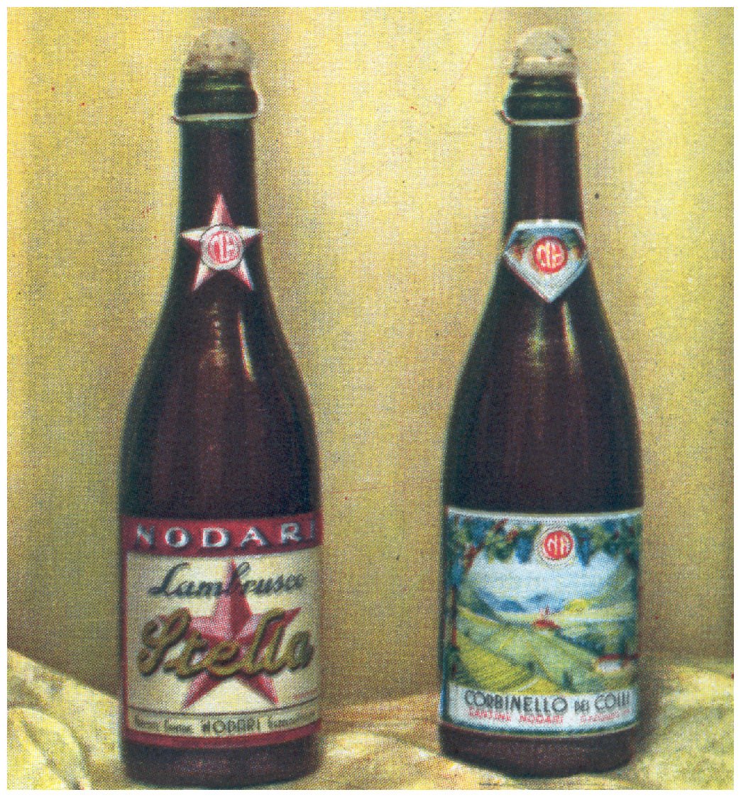 Bottiglie della Casa Vinicola Nodari
